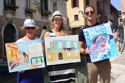 Drawing and painting lessons in Venice